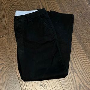 Stylus black chino pants